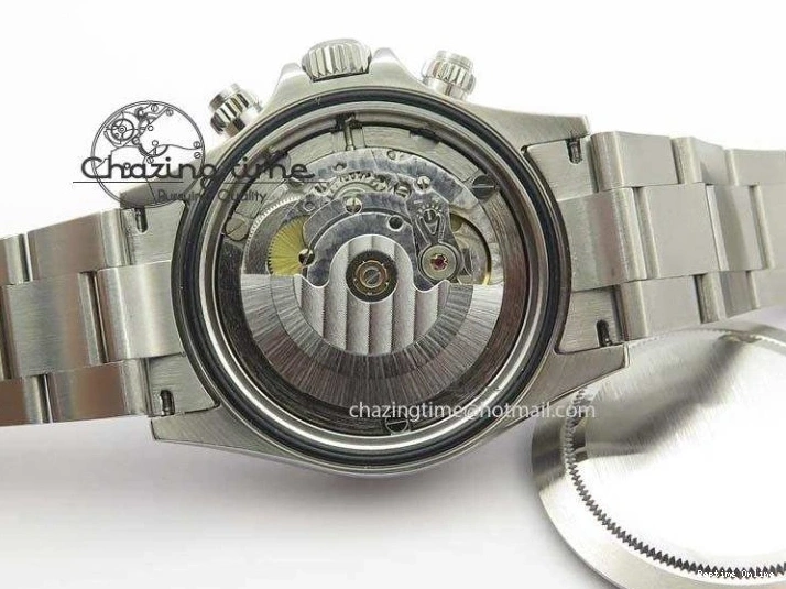 0219 Functional Daytona 116520 Noob Best Edition Black Dial On SS Bracelet A2824 (Same Thickness as Genuine) 3827